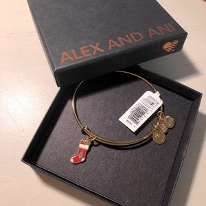 Gold CHRISTMAS STOCKING Bracelet